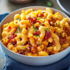 Summer Chili Mac and Cheese