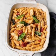 Baked Feta Chicken Pasta