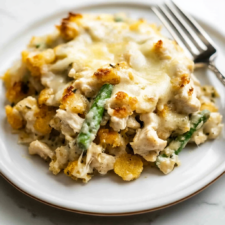 Chicken and Stuffing Casserole