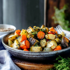 Winter Roasted Vegetables with Herbs